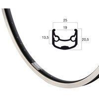 Rigida Velg ryde 26 (559) andra-30 36/14 zwart (geslepen)