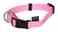 MARTIN SELLIER HALSBAND BASIC NYLON ROZE 16 MMX30-45 CM - thumbnail