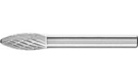 PFERD TOOLS 21103126 Freesstift Vlam Lengte 60 mm Afmeting, Ø 8 mm Werklengte 20 mm Schachtdiameter 6 mm - thumbnail