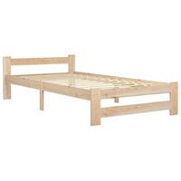 Bedframe massief grenenhout 90x200 cm - thumbnail