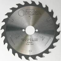 Ivana cirkelzaagblad - Z=24WS hout - Ø190x2.6/1.6x30mm - thumbnail