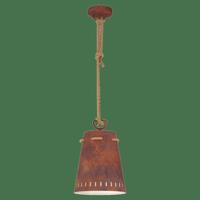 Eglo Roestbruine hanglampMeopham Ø 24cm - 43404 - thumbnail