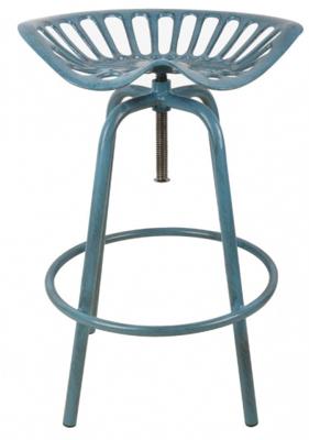 Tractor stoel blauw / Esschert Design