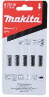 Makita Accessoires Decoupeerzaagblad hout/kunststof 74mm - D-72718 - D-72718 - thumbnail