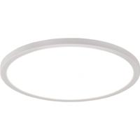 LED Plafondlamp - Plafondverlichting - Trion Urea - 18W - Aanpasbare Lichtkleur - RGB - Afstandsbediening - Dimbaar - Rond - Mat Wit - Kunststof - thumbnail