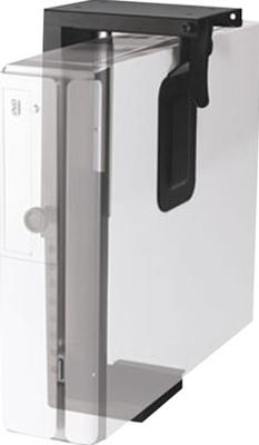 Neomounts Neomounts CPU-D075 - Befestigungskit (CPU-Halterung) CPU-D075BLACK PC-houder Onderbouw Zwart Belastbaar tot: 10 kg
