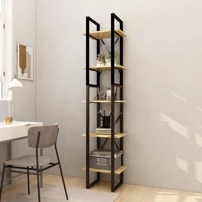Boekenkast met 5 schappen 40x30x175 cm massief grenenhout