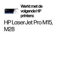 HP Toner 44A Origineel Zwart 1000 bladzijden CF244A - thumbnail