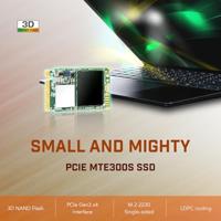 Transcend 300S 512 GB NVMe/PCIe M.2 SSD 2230 harde schijf PCIe NVMe 3.0 x4 Retail TS512GMTE300S - thumbnail