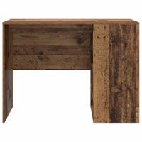 Bureau met plank Oud hout 102 x 50 x 75 cm Bewerkt hout - thumbnail