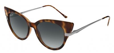 Polar zonnebril Lexy dames gepolariseerd gevlamd bruin/zilver Polar zonnebril Lexy dames gepolariseerd gevlamd bruin/zilver