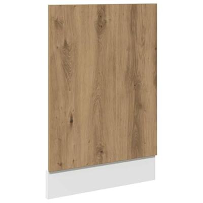Vaatwasserpaneel Lyon 45x3x67 cm bewerkt hout artisanaal eiken
