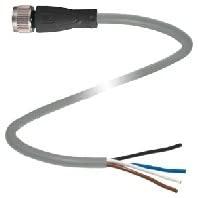 Pepperl+Fuchs 188005 Kabelconnector M12 Aantal polen (sensoren): 4 Bus, recht 3.00 m 1 stuk(s)