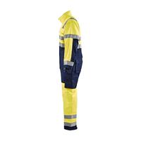 Blåkläder Overall High-Vis 63731804 | High-Vis Geel/Marineblauw | Maat 62 - 7330509254394 - thumbnail