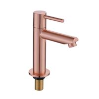 Toiletkraan Best Design Lyon Uitloop Recht 14 cm 1-hendel Mat Rose Goud - thumbnail