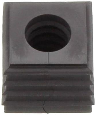 CONTA-CLIP KDS-DE 10-11 BK Afdichtingselement Thermoplastisch elastomeer Zwart 10 stuk(s)