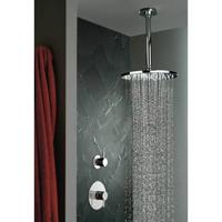 Hotbath Cobber lage wastafelmengkraan met rechte uitloop zonder waste verouderd ijzer CB003SAI - thumbnail