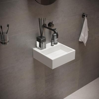 Fontein Ideavit Solidcube 30x30x10 cm Solid Surface Mat Wit Ideavit Fontein Ideavit Solidcube 30x30x10 cm Solid Surface Mat Wit Ideavit