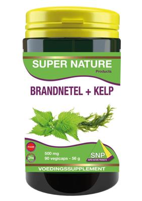 SNP Brandnetel + kelp 500mg puur 90 Capsules