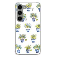 Samsung Galaxy S23 siliconen shockproof hoesje - Lemon trees - thumbnail