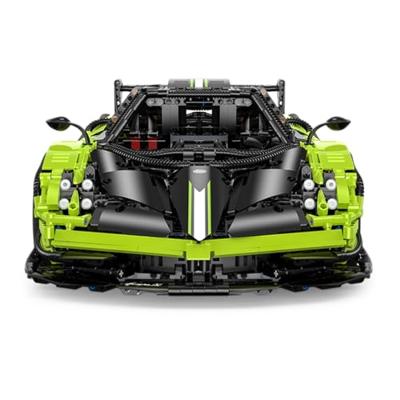 Pagani Huayra BC 1:8 bouwstenen/bouwset - Groen Pagani Huayra BC 1:8 bouwstenen/bouwset - Groen