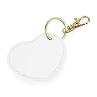 Atlantis BG746 Boutique Heart Key Clip - Soft-White - 7 x 6 cm - thumbnail