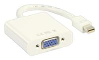 Valueline VLMB37850W02 0,20 m stekker naar bus Mini Displayport Adapter - Wit - thumbnail