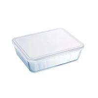 Pyrex Cook & Freeze schaal met deksel 25x19x8cm 2,6 liter - thumbnail
