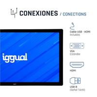 Monitor iggual MTL430HS 43" - thumbnail