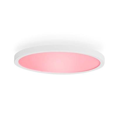 Nedis WIFILAC31WT Smartlife Plafondlamp Wi-fi Rgb / Warm Tot Koel Wit Rond Diameter: 290 Mm 1800 Lm 2700 - 6500 K Ip20 Energieklasse: F Android™ / Ios