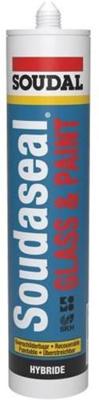 Soudal soudaseal glass & paint | beglazingskit | grijs | 290 ml - 155370