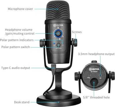 Boya BY-PM500 USB microfoon - thumbnail
