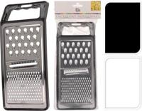 RVS keuken rasp / handrasp zwart 24 cm Citroenrasp Raspschaaf Raspen van roestvrijstaal - thumbnail