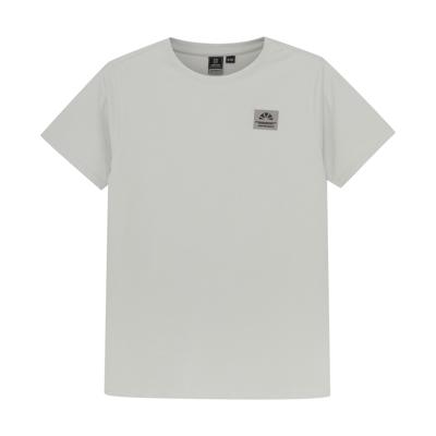 T-Shirt Badge and Backprint Dawn Blue