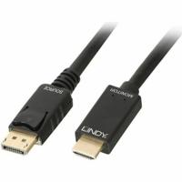 Lindy 36922 Displayport HDMI Zwart kabeladapter/verloopstukje - thumbnail