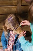 Namaki Kinder haarkleur - paars - thumbnail