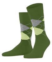 Burlington 2-paar heren sokken - Cadeau verpakking - Gift Box - Katoenen sokken met ruit print - thumbnail