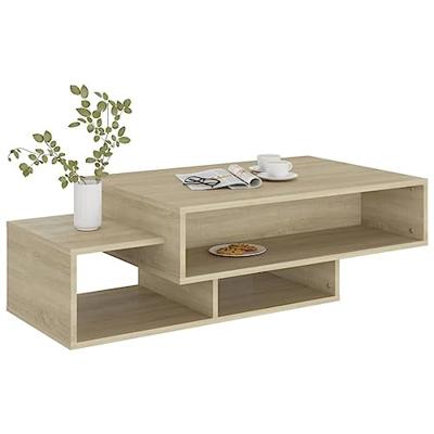 Salontafel 105x55x32 cm spaanplaat sonoma eikenkleurig