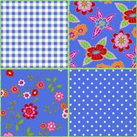Noordwand Bluuming Affairs Behang patchwork vierkantjes - 44600 - thumbnail