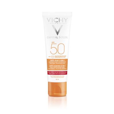 Vichy Capital Soleil Anti-Aging 3-in-1 Antioxidante Verzorging SPF 50+ 50ml