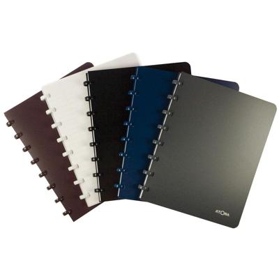 Atoma schrift, ft A5, 144 bladzijden, PP, gelijnd, geassorteerde kleuren Atoma schrift, ft A5, 144 bladzijden, PP, gelijnd, geassorteerde kleuren