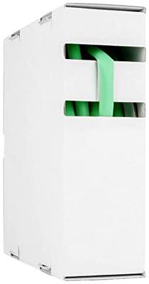 Hongshang 2111114058 Krimpkous zonder lijm Groen 19.00 mm 9.50 mm Krimpverhouding:2:1 5 m
