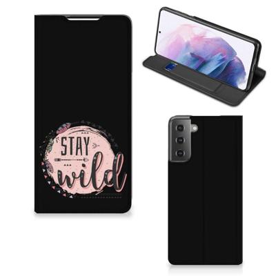 Samsung Galaxy S21 Plus Magnet Case Boho Stay Wild Samsung Galaxy S21 Plus Magnet Case Boho Stay Wild
