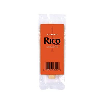 D&apos;Addario Woodwinds RCA0120-B50 Rico Bb klarinetriet, 2.0, 50-pack, Unfiled