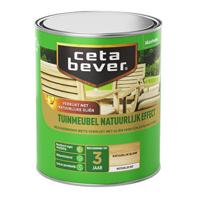 Cetabever Tuin Meubel Beits Transparant Zijdeglans - White Wash - 0,75 liter - thumbnail
