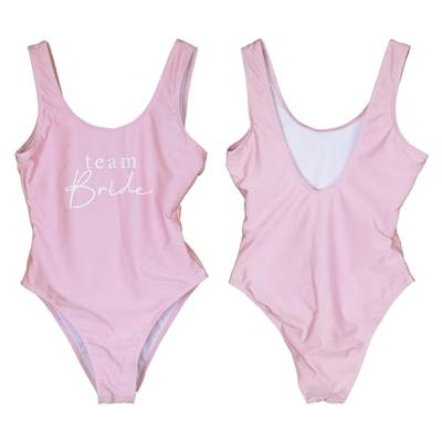 Ginger Ray badpak team bride roze maat s | 8 stuks