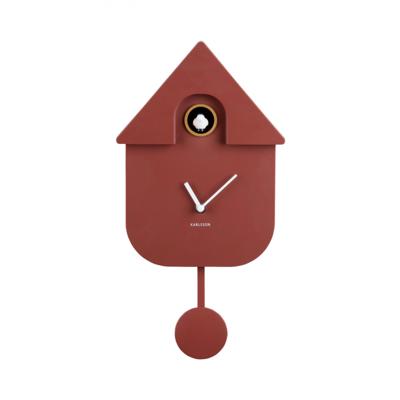 Karlsson Wandklok ModernCuckoo okerrood - KA5768RD