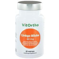 VitOrtho Ginkgo Biloba Extract 60mg Capsules