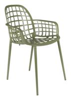 Zuiver Tuinstoel 'Albert Kuip' Aluminum, kleur Groen - thumbnail
