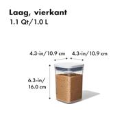 OXO Good Grips Voorraadpot POP 2.0 - 1 Liter - thumbnail